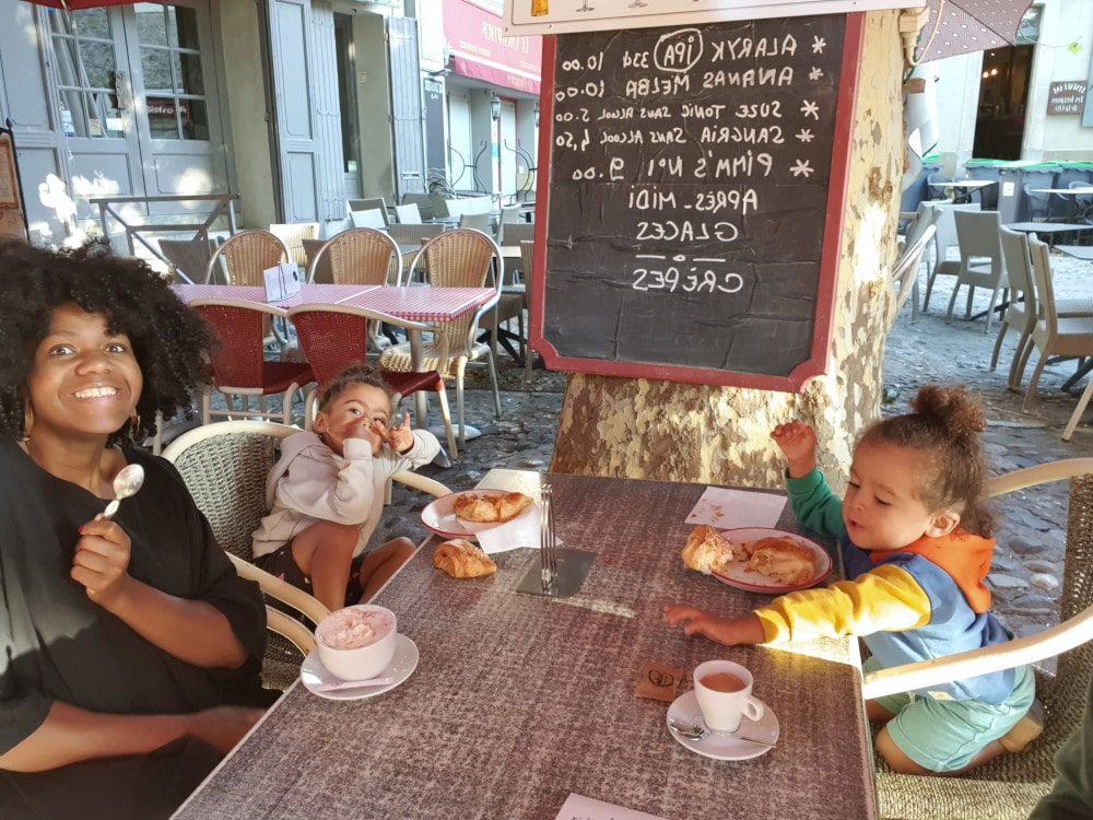 Petit déjeuner à Carcasonne